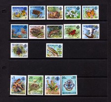 Seychelles  MH   388-99 exc 398A   1977-91      SE013