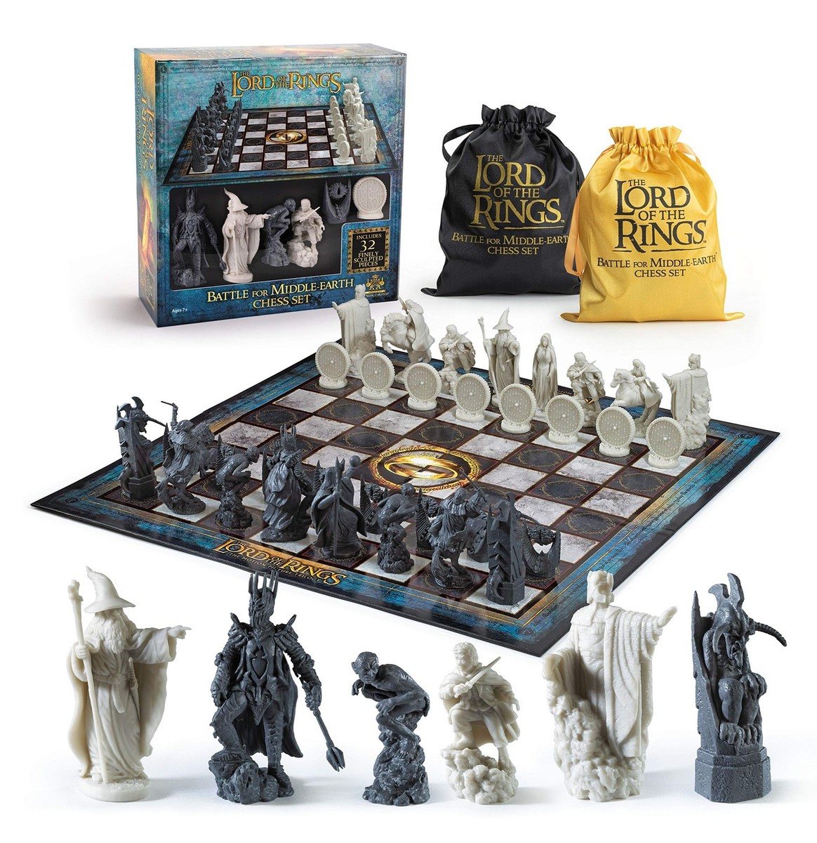 The Noble Collection The Lord of The Rings - Chess Set: Battle for