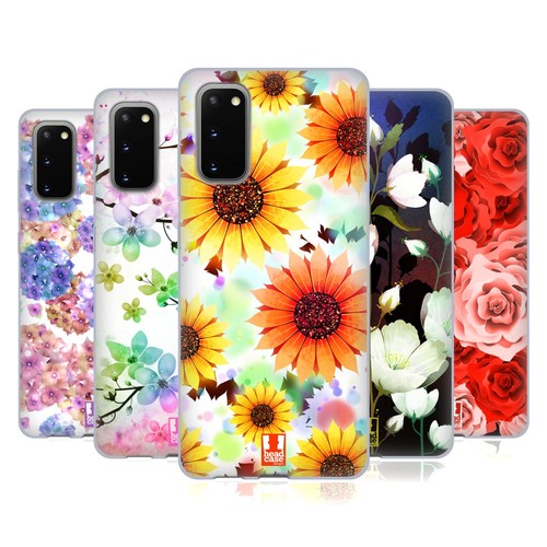 HEAD CASE DESIGNS GLAMOROUS BLOOMS SOFT GEL CASE FOR SAMSUNG PHONES 2 - $22.95