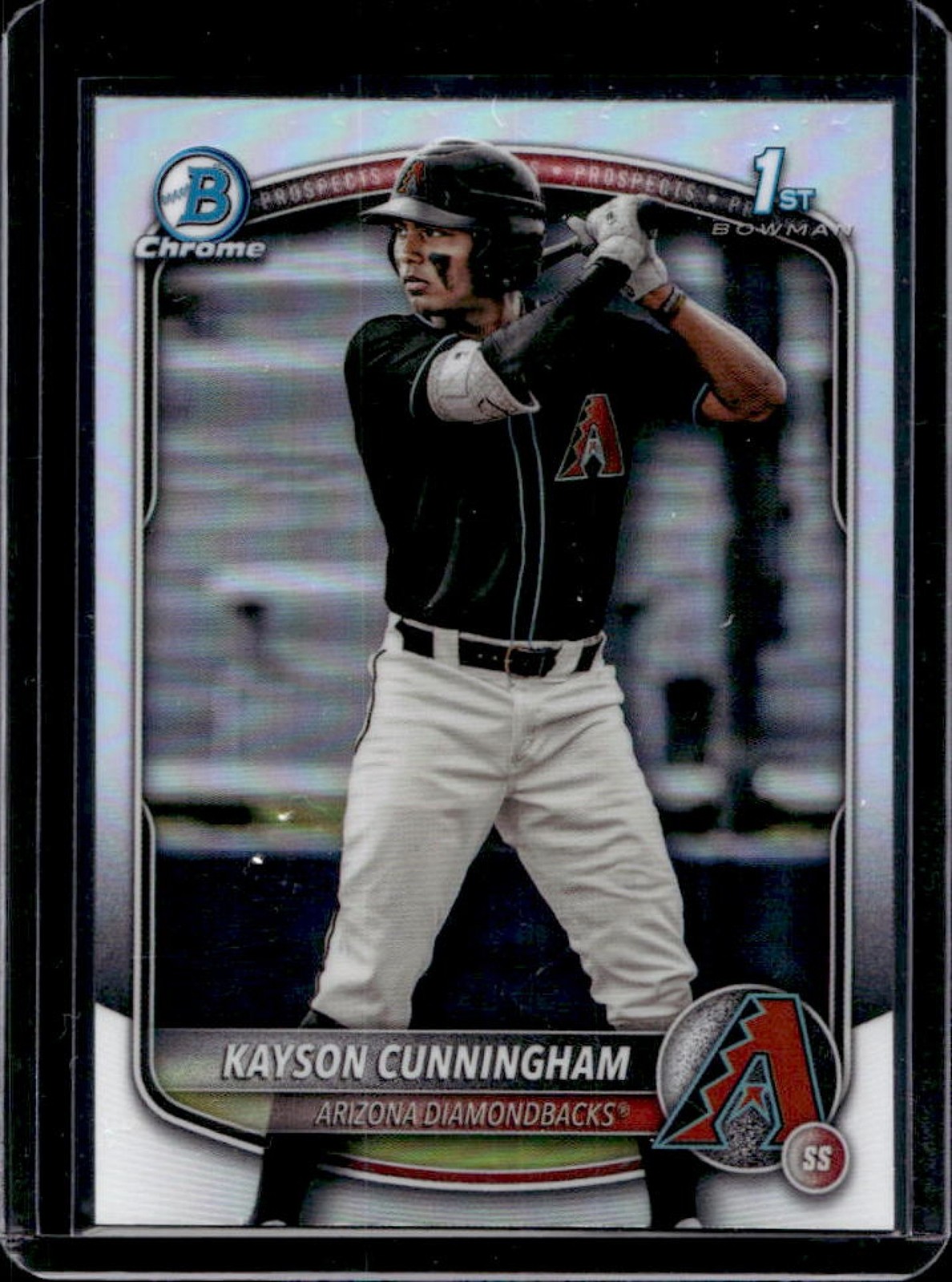 2025 Bowman Draft Kayson Cunningham Chrome Refractor 1st #BDC-84 Diamondbacks