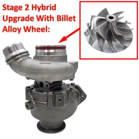 Hybrid Turbolader BMW 320d E90 E91 E92 E93 N47 2.0d Stage 2 Upgrade Turbo Neu