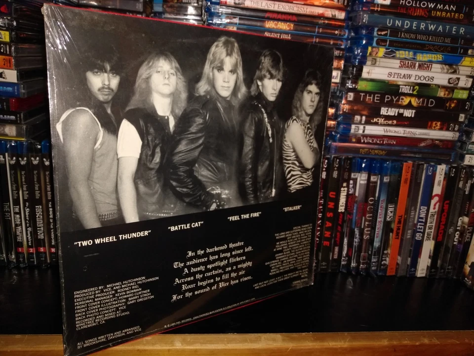 Vice Vinyl 1984 Sealed Original New Metal  - Image 2 of 2