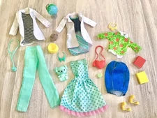 Barbie Doll Clothes & Accessories Lot Assorted Modern 2010's