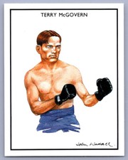 1991 Ideal Albums Boxing Greats - Terry McGovern #19