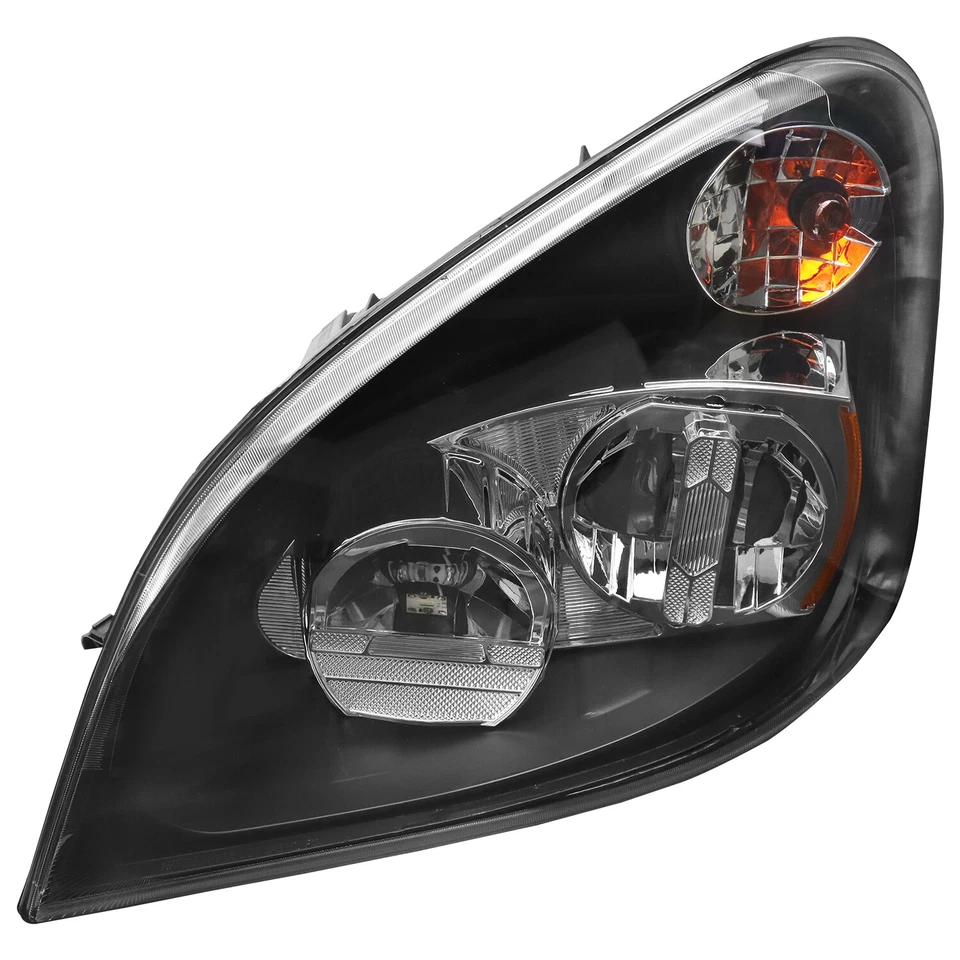 Faro delantero izquierdo Freightliner Cascadia 2008-2017 negro LED Foto 3 de 4