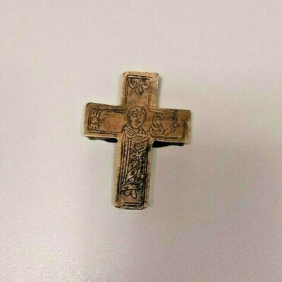 日本製 アンティーク 手作り 十字架 シルバー Antique Silver Cross 保証書付