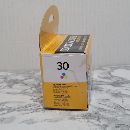 Kodak 30C 1022854 Tri-Color Ink Cartridge Sealed in Box KODAK INK - Picture 4 of 5