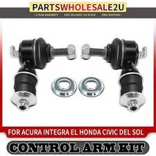 2x Front Lhrh Side Sway Bar Link For Acura Integra 95-01 El Honda Civic Del Sol 2x Front Lhrh Side Sway Bar Link For Acura Integra 95-01 El Honda Civic Del Sol