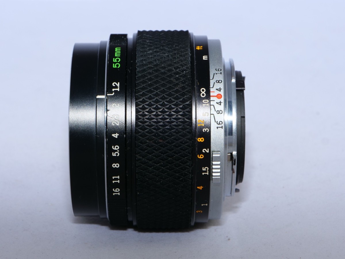 Olympus G. Zuiko Auto-S 55mm f1.2 FAST OM Normal Lens. Caps Olympus G. Zuiko Auto-S 55mm f1.2 FAST OM Normal Lens. Caps