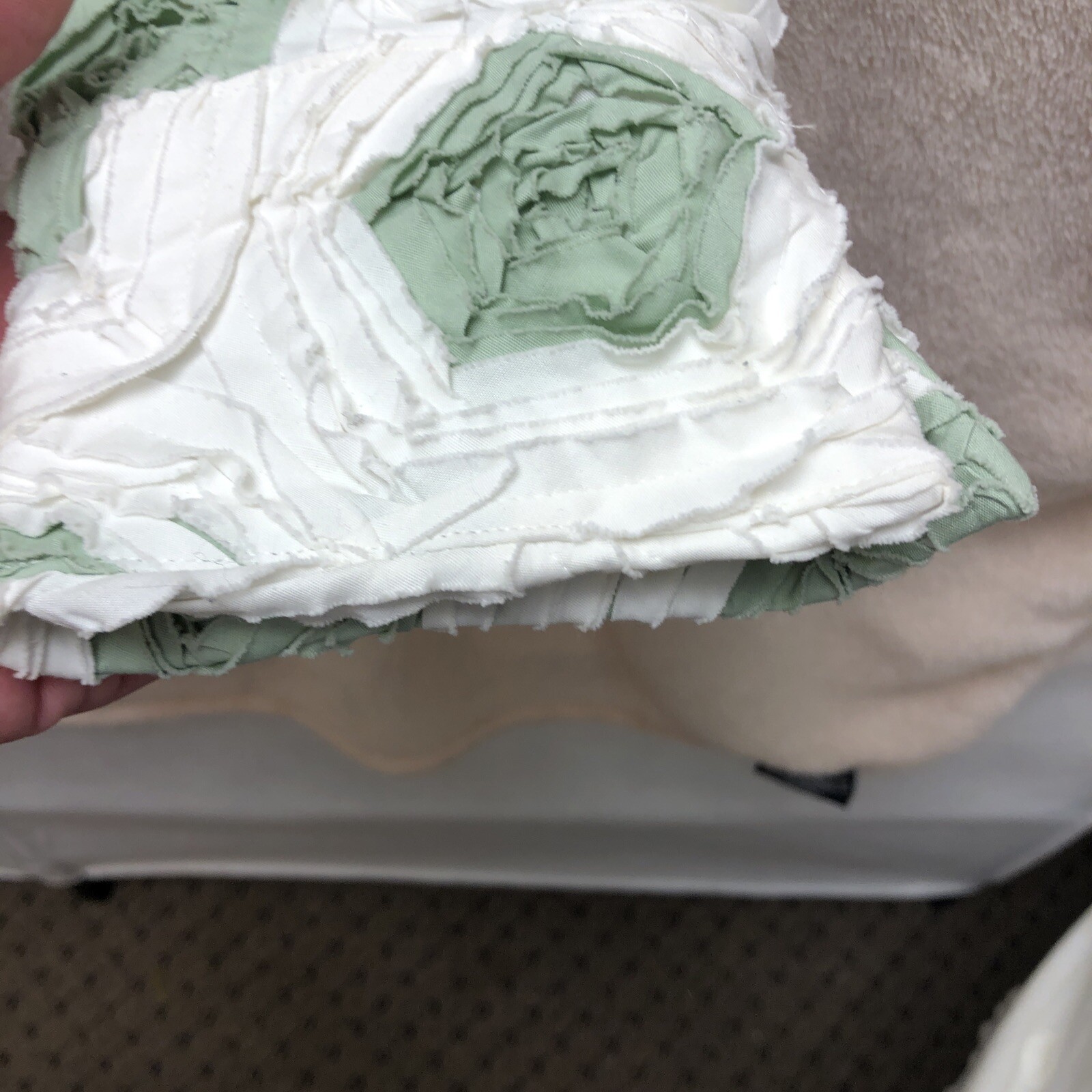 SAMUEL DONG  Green Rosette Patchwork Jacket Women… - image 5