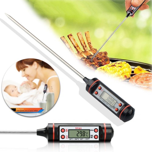 Digital Food Thermometer Probe Temperature Kitchen Cooking BBQ Meat Turkey Jam - Picture 4 of 8