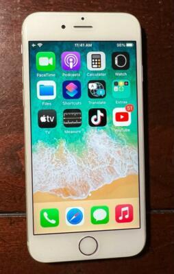 Apple iPhone 6s - 16GB - White(Unlocked) A1633 (CDMA GSM) | eBay