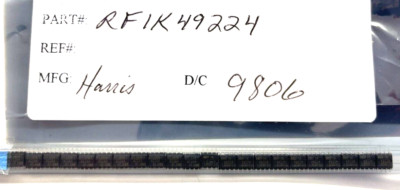 (22 PIECE LOT) RF1K49224, HARRIS POWER FIELD-EFFECT TRANSISTOR, 2.5A I(D), 30V