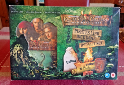PIRATES OF THE CARIBBEAN DEAD MAN'S CHEST RARE DVD GIFT SET LIAR
