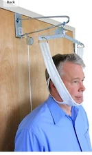 BREG Cervical Neck Traction Over the Door Device, PT/OT Tx - NECK PAIN RELIEF.