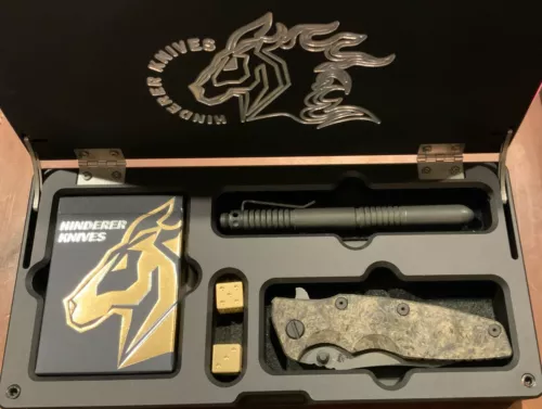 Hinderer Knives Card Series - Eklipse 3.5 Tanto - 8 Of Clubs, Complete Set 2021