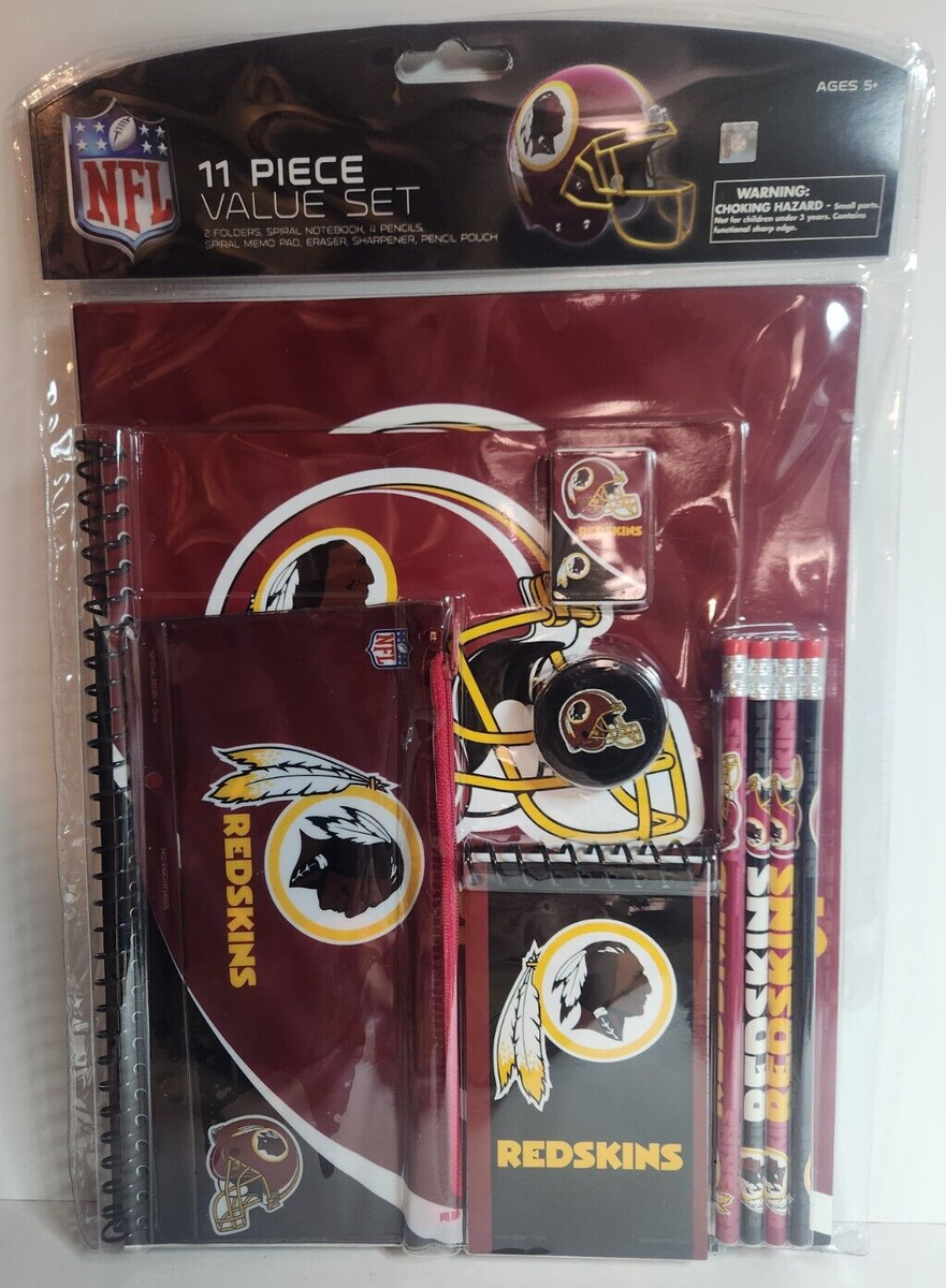 NFL Washington Redskins 11 Piece Value Pack Stationary Pencils
