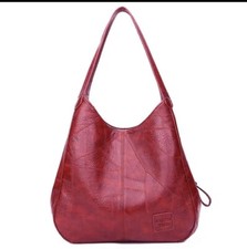 sac à main femme Rouge Élégant Grande Capacité
