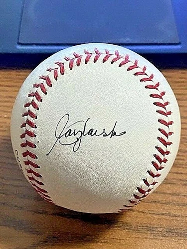 GARY VARSHO SIGNED AUTOGRAPHED ONL BASEBALL!  Cubs, Pirates, Phillies!