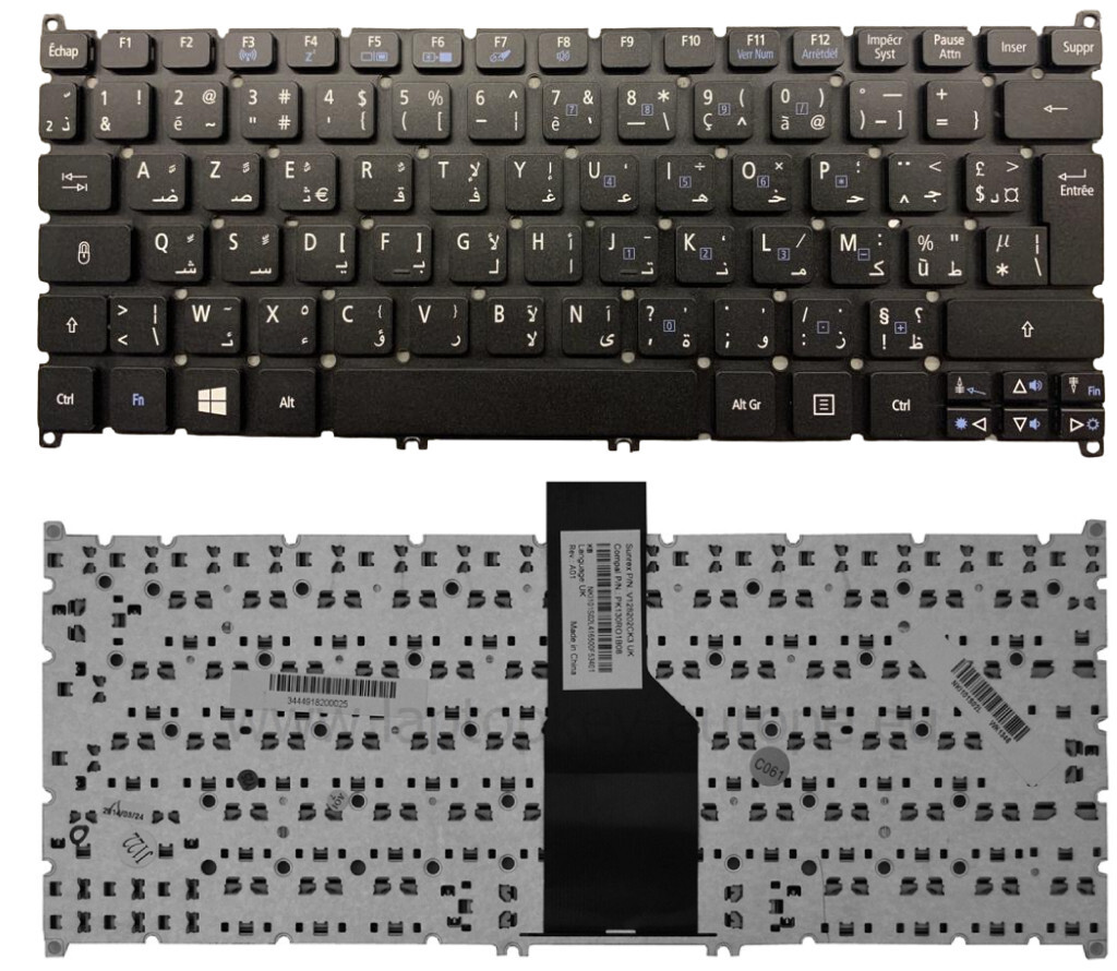 07195 Acer Aspire 5 N19C3 Ryzen 3 英語キー Amazon.com: KGIGIBE Replacement Backlit Keyboard for Acer