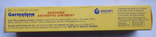 3 x Germolene Pink Antiseptikum / Analgetikum Salbe 50g Tube (Exp. 02/2026) - Bild 6 von 8