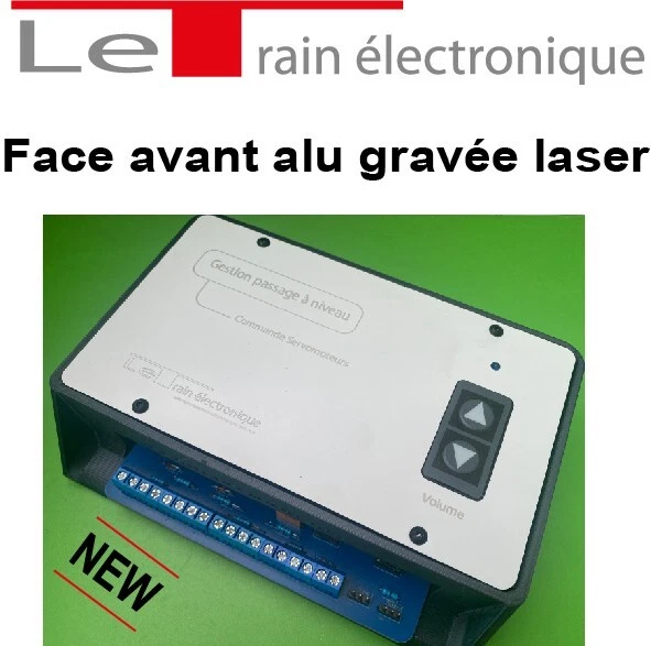 Passage à niveau automatique sonore avec servos HO, N - Photo 4/4