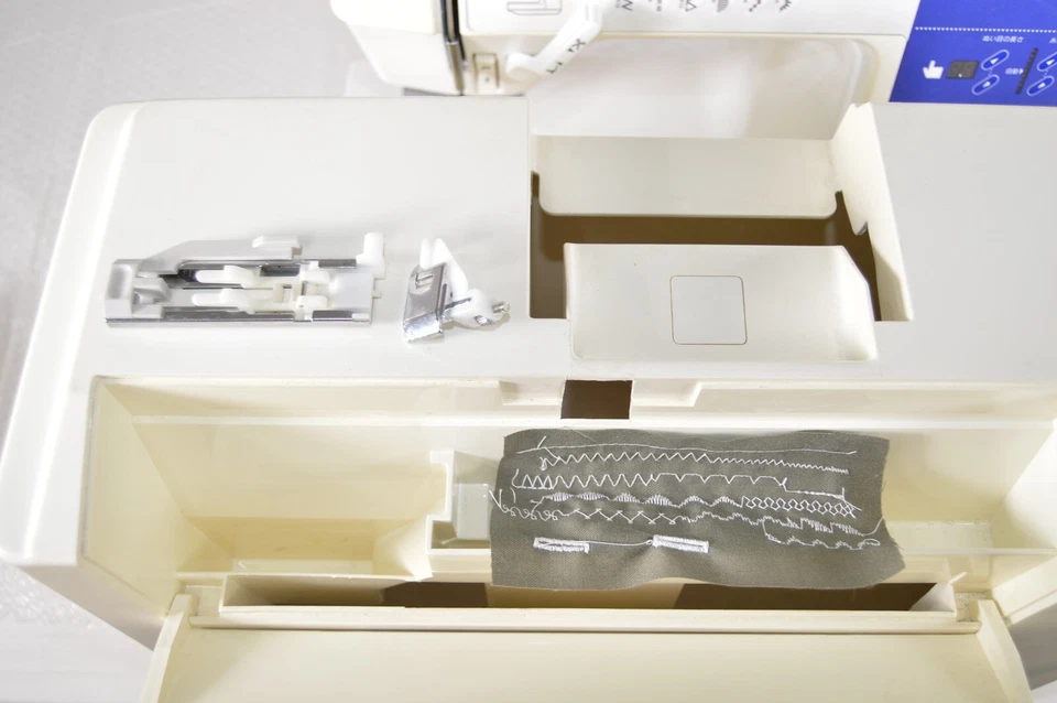 Juki HZL-7800 Computerized Sewing Machine Embroidery Tested Excellent - Image 3 of 4