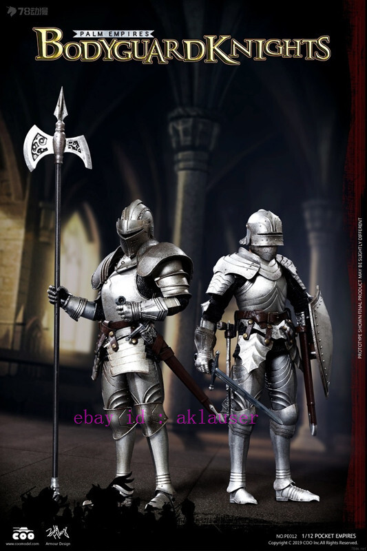 Coomodel Pe012 1/12 Palm Empires Bodyguard Knights Double-Figure