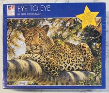 GREAT AMERICAN EYE TO EYE GUY COHELEACH OVER 300 PIECE JAGUAR PUZZLE 328