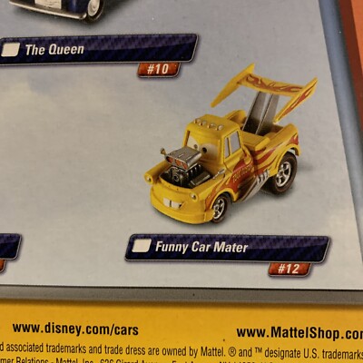 Disney Pixar Cars Funny Car Mater Cars 2 Special Deluxe Cars