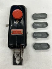 Vintage New Home Buttonholer Attachment With 4 Templates