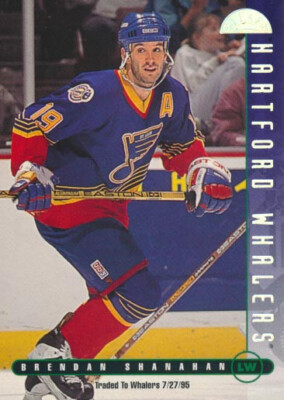 1995-96 Leaf #121 BRENDAN SHANAHAN - St. Louis Blues