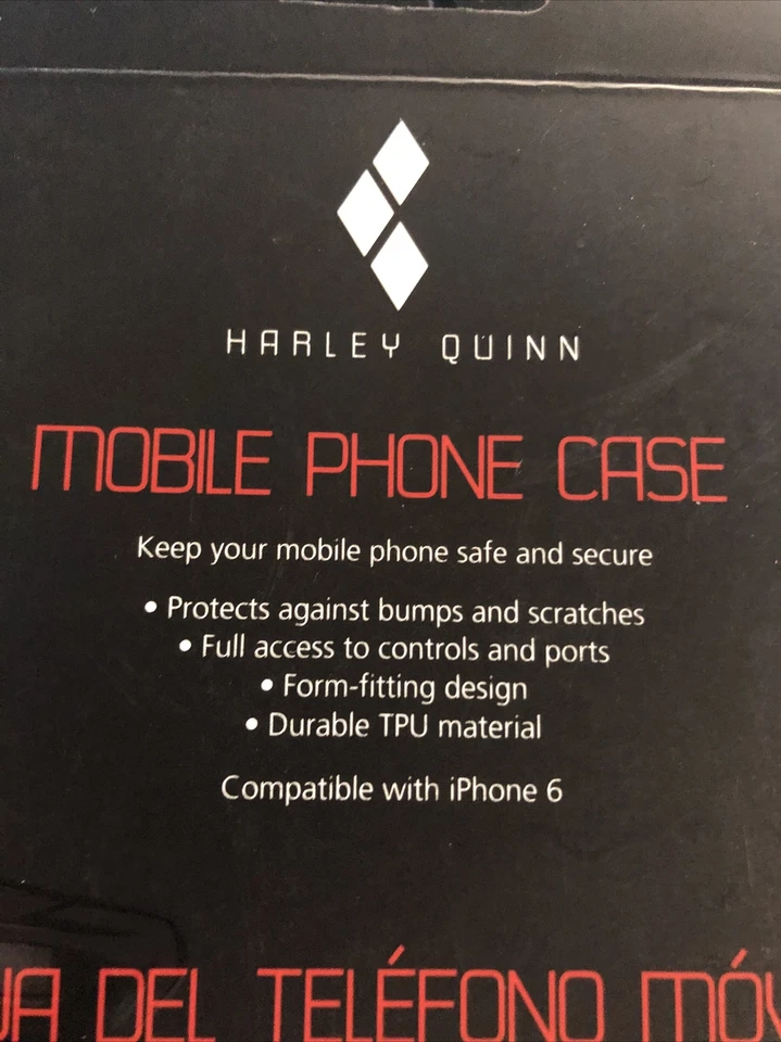 Funda para teléfono iPhone 6 Harley Quinn 2016 NUEVA Foto 3 de 4