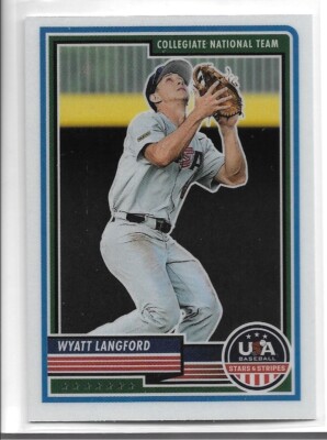 2023 Panini USA Stars & Stripes #85 Wyatt Langford