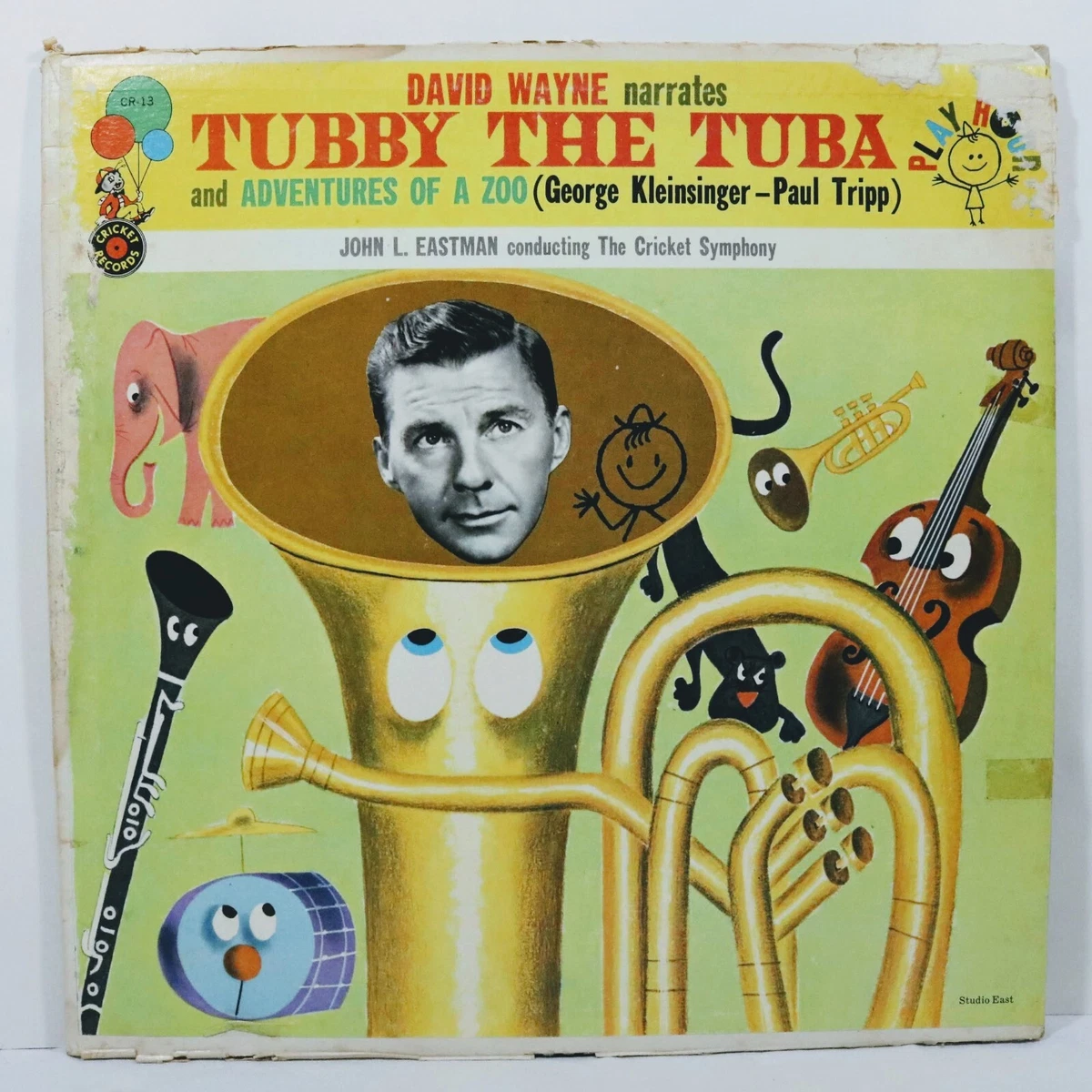 Vintage Record David Wayne Tubby The Tuba 1959 eBay