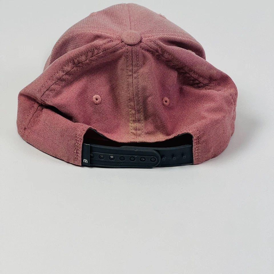 Gorra de golf Flexfit One Ten Travis Mathew Buckets para hombre rosa SnapBack Foto 3 de 4