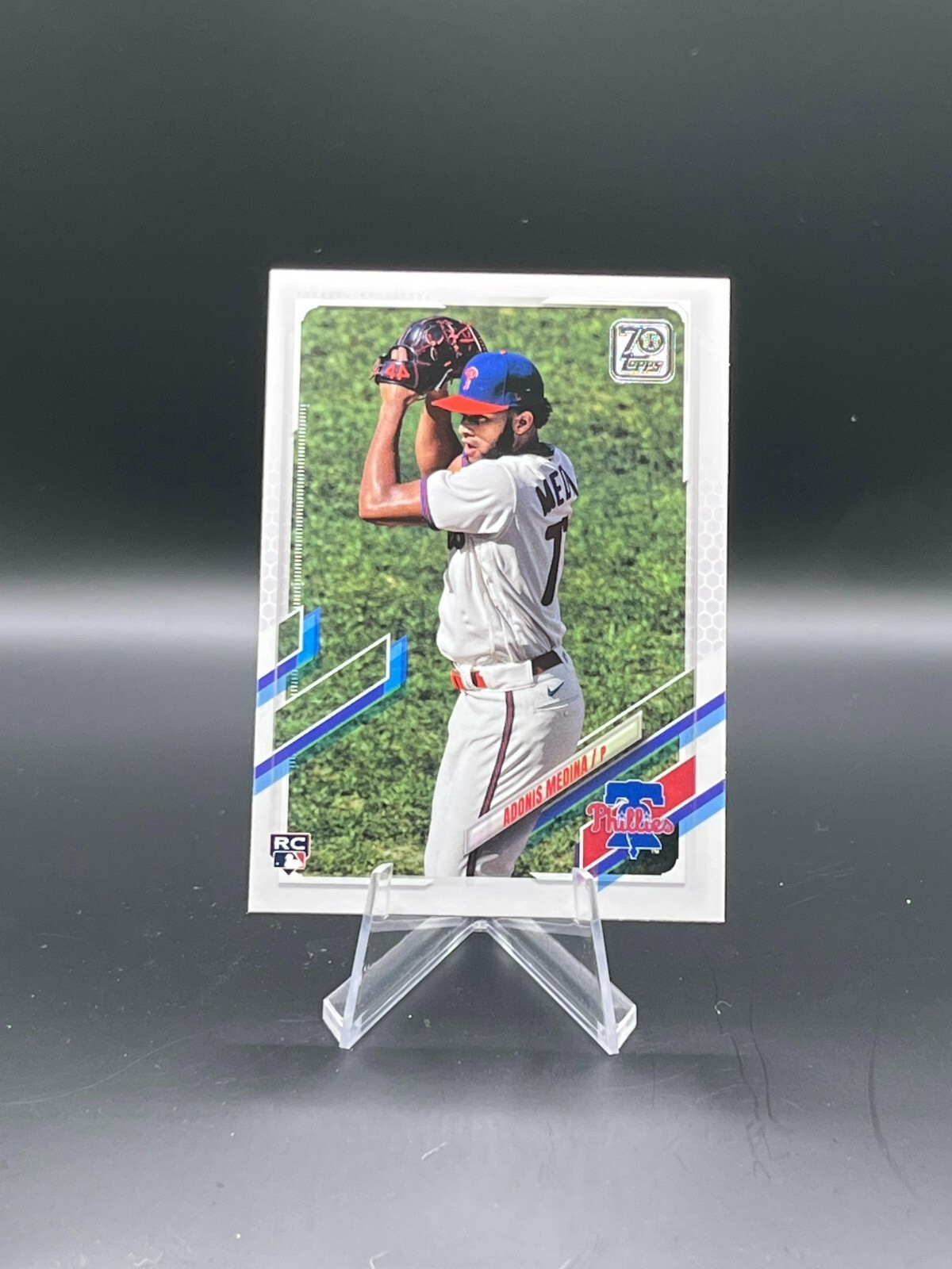 Adonis Medina 2021 Topps Series 2 Rookie SP PHOTO VARIATION #510 PHILLIES