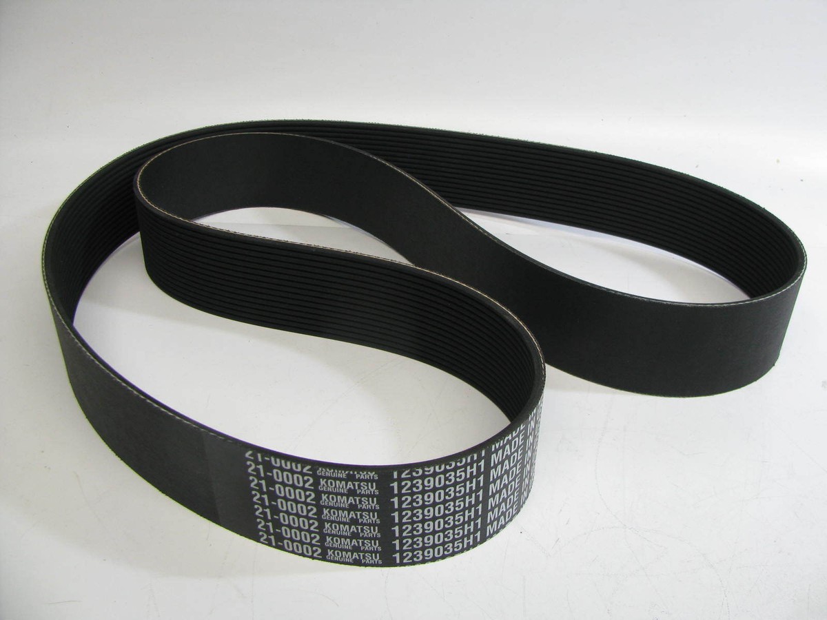 Genuine OEM Komatsu 1239035H1 Belt - D61PX-12, WA600-1LC, DRESSER