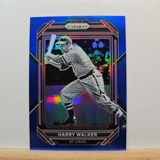 2023 Panini Prizm Baseball Harry Walker base BLUE Prizm 138/149 card # 188