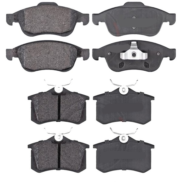 Set BeläGe Schuhe BremsbeläGe Vorne Und Hinten FüR Renault Megane III Co-image