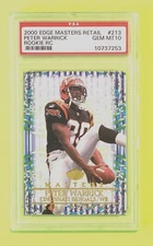 2000 Collector’s Edge Peter Warrick RC PSA 10 Cincinnati Bengals Florida