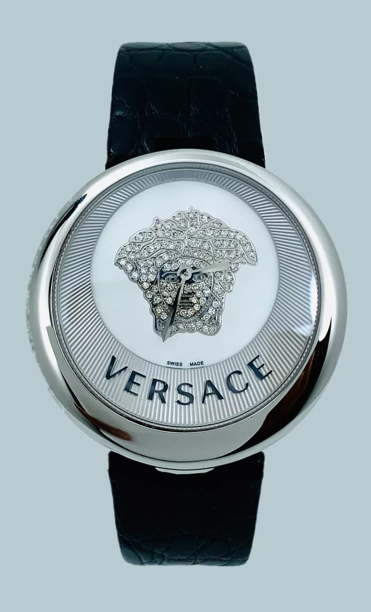Versace Women s 87Q99SD497S009 Perpetuelle Mother Of Pearl Dial Diamonds Watch