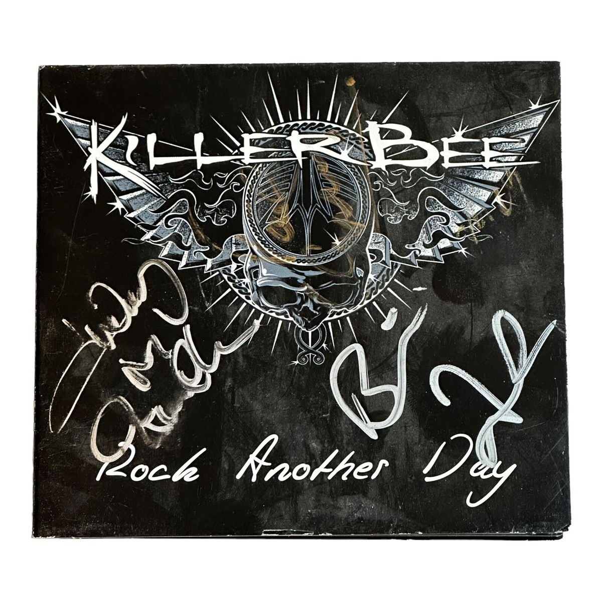 Signed KILLER BEE Rock Another Day Swedish Heavy Metal CD Mighty