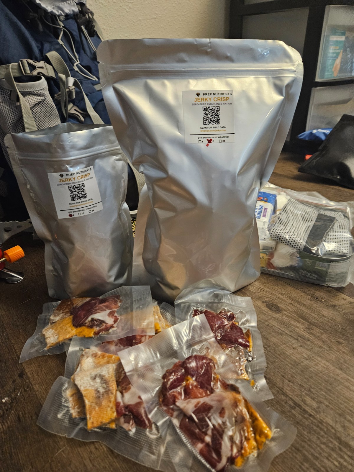 Jerky Crisp Endurance Ration | Real Food Artisan Prosciutto & Sweet Potato Bar
