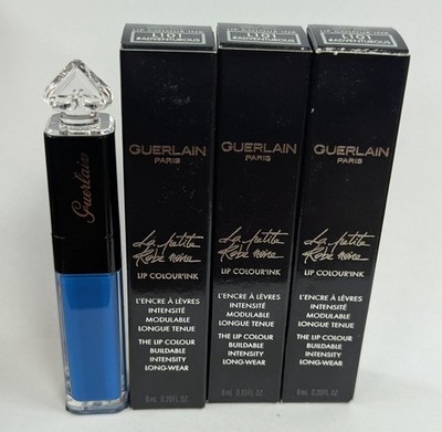 LOT OF 3 - GUERLAIN LIP COLOUR'INK THE LIP COLOUR L101 #ADVENTUROUS 0.20oz NIB