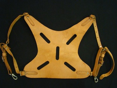 Big Game Harness Fighting Belt Large Heavy Leather IGFA Marlin Mako