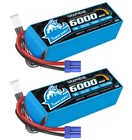 2x Yowoo 6S  6000mAh EC5 22.2V Graphene Lipo Battery for RC Drone Airplane Truck