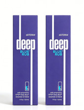 2PACK NEW Deep Blue Rub Cream Doterra - 4 oz - Brand-New, Sealed - EXP:2027