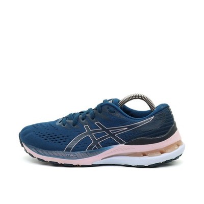 ASICS Damen Gel-Kayano 28 Sportschuh Blau/Rosa Mesh ämpfung Laufschuh EU 37