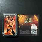Bullion Baddies 1 oz silver bar "Sexy Camille Candela" Backstage Seduction W/COA